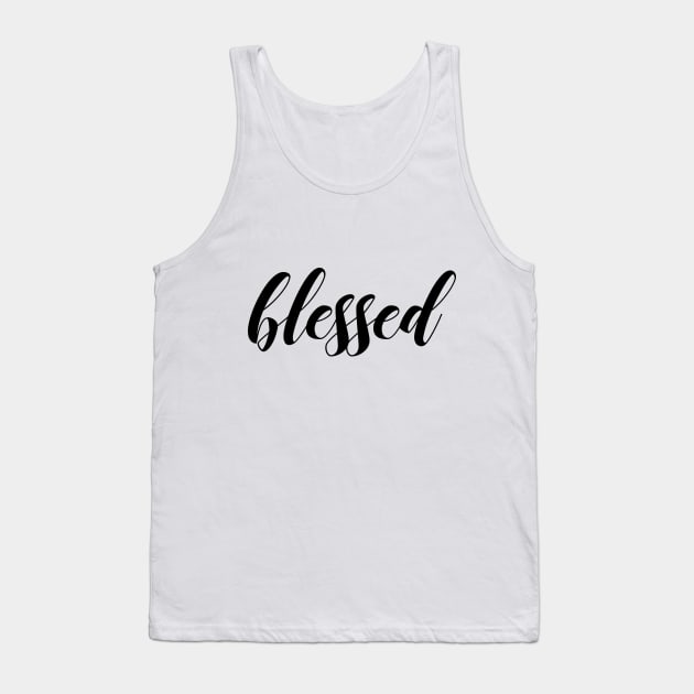 Blessed Tank Top by Dhynzz